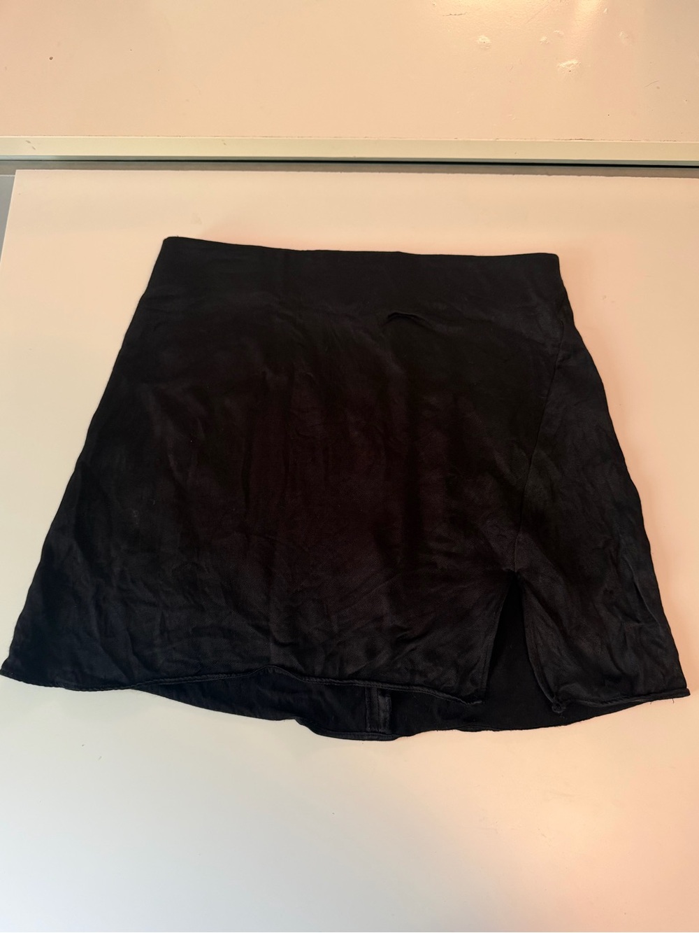 Wilfred slip satin mini skirt
